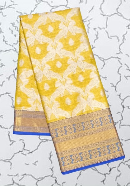 Ritika Soft Tissue Kanjivaram Silk wedding Saree Catalog